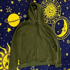 Men's Green Hoodie Sweater